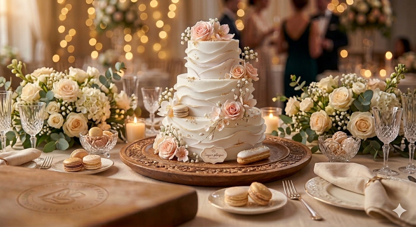 Beautifully crafted custom celebration cake — Not Just Cake